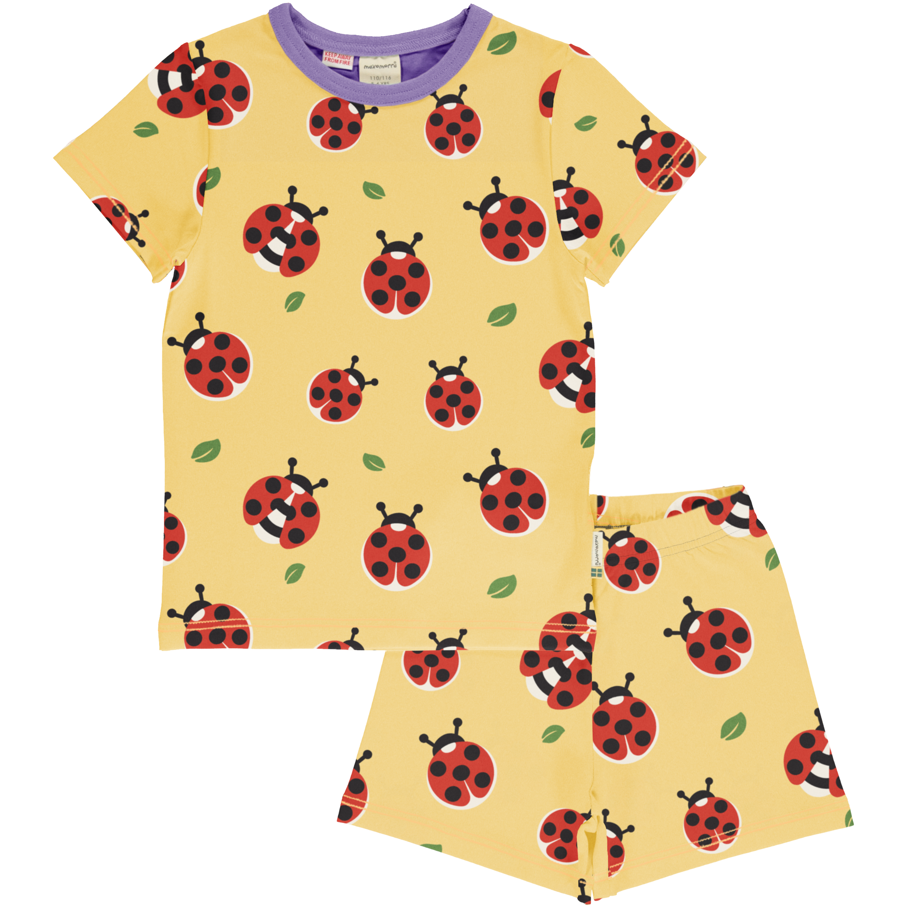 Pyjama Set SS LADYBUG