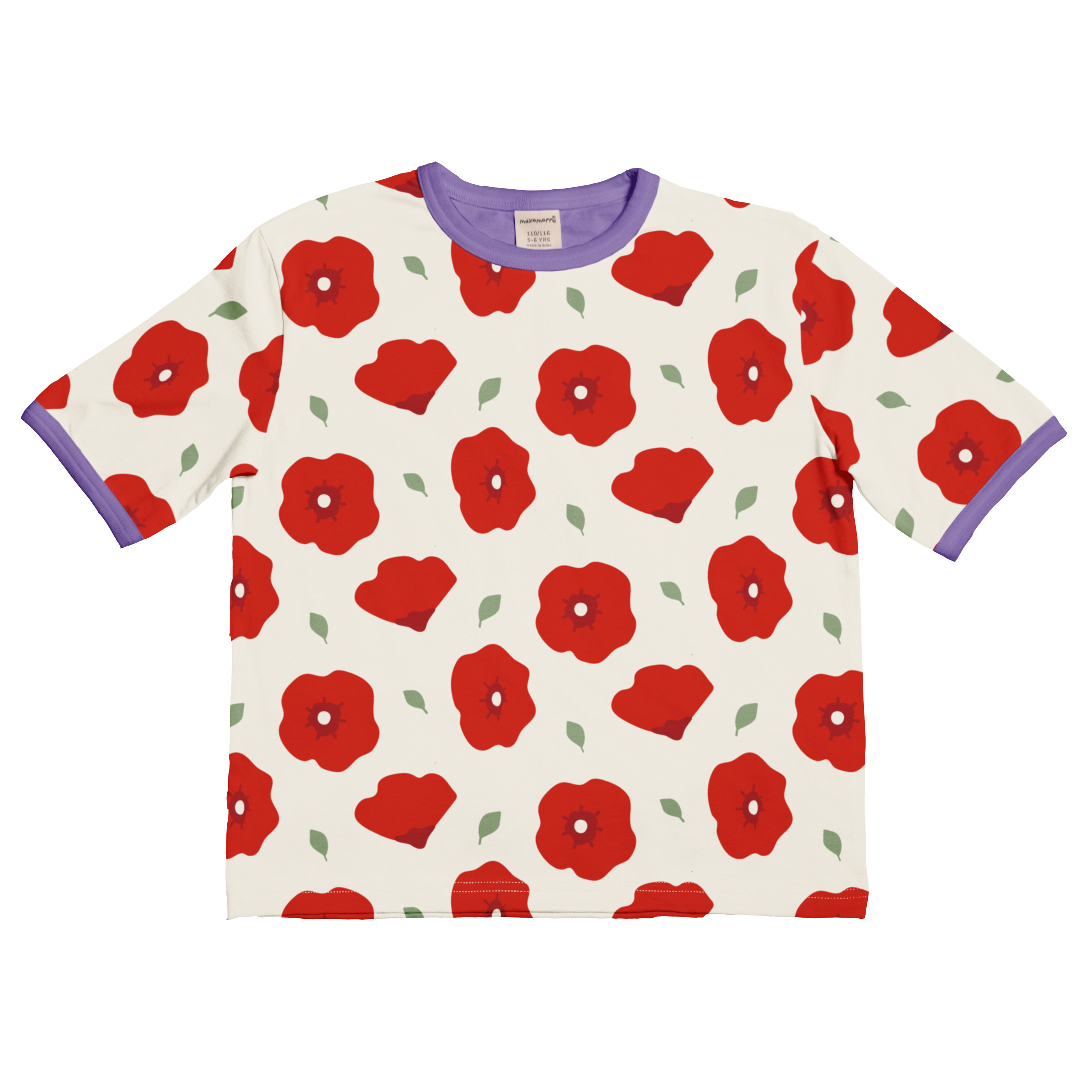 Top SS Oversized POPPY