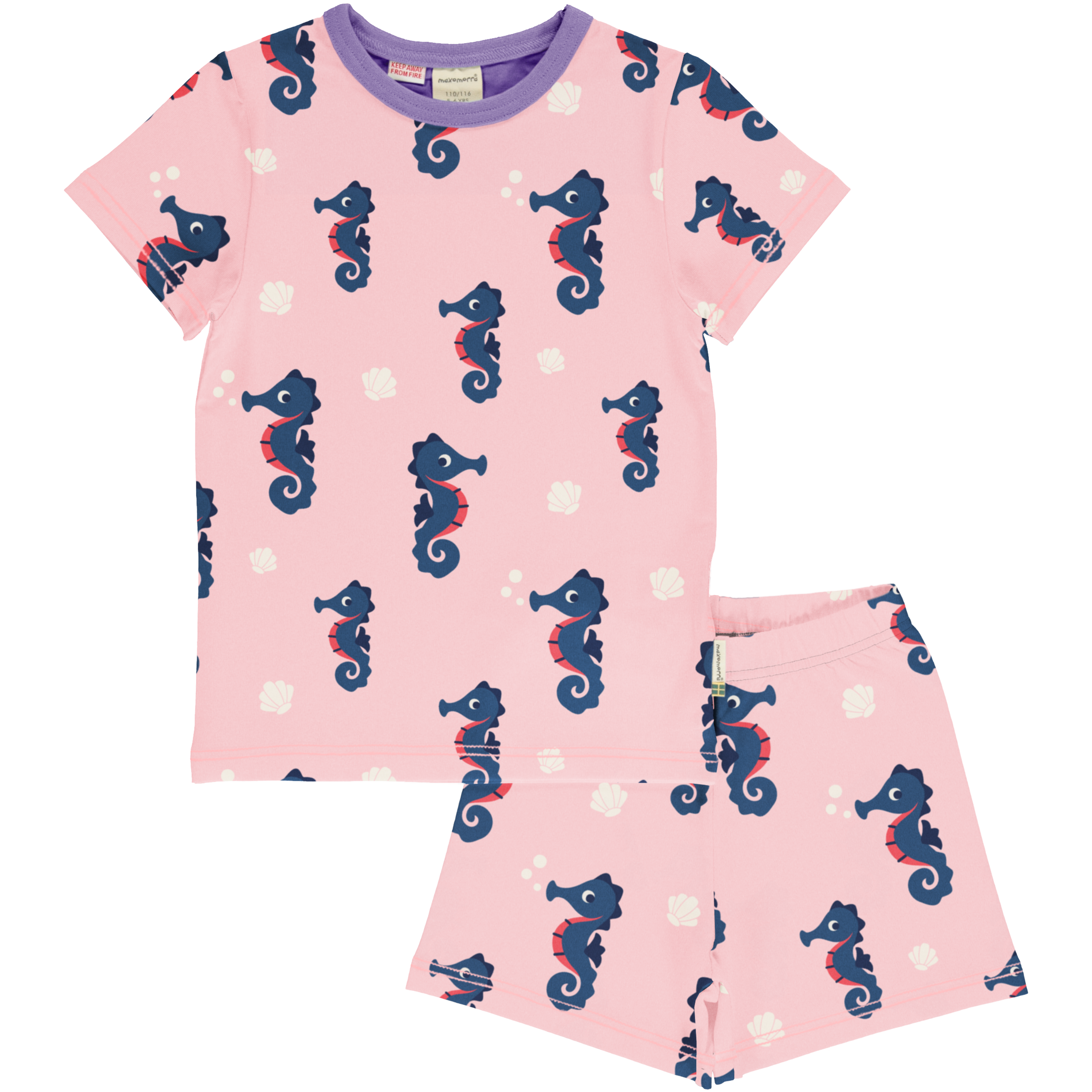 Pyjama Set SS SEAHORSE