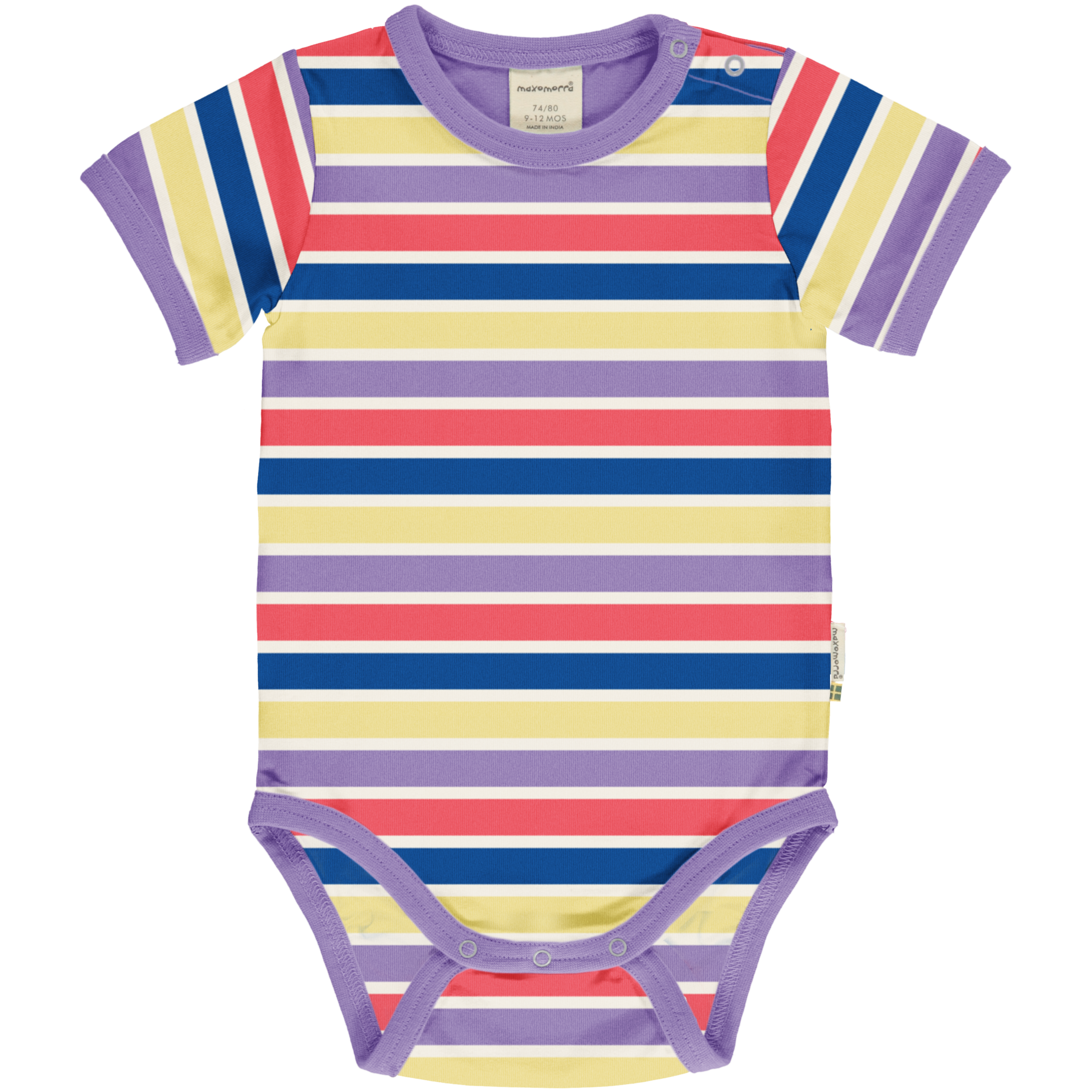 Body SS Stripes STRIPES MIX PURPLE