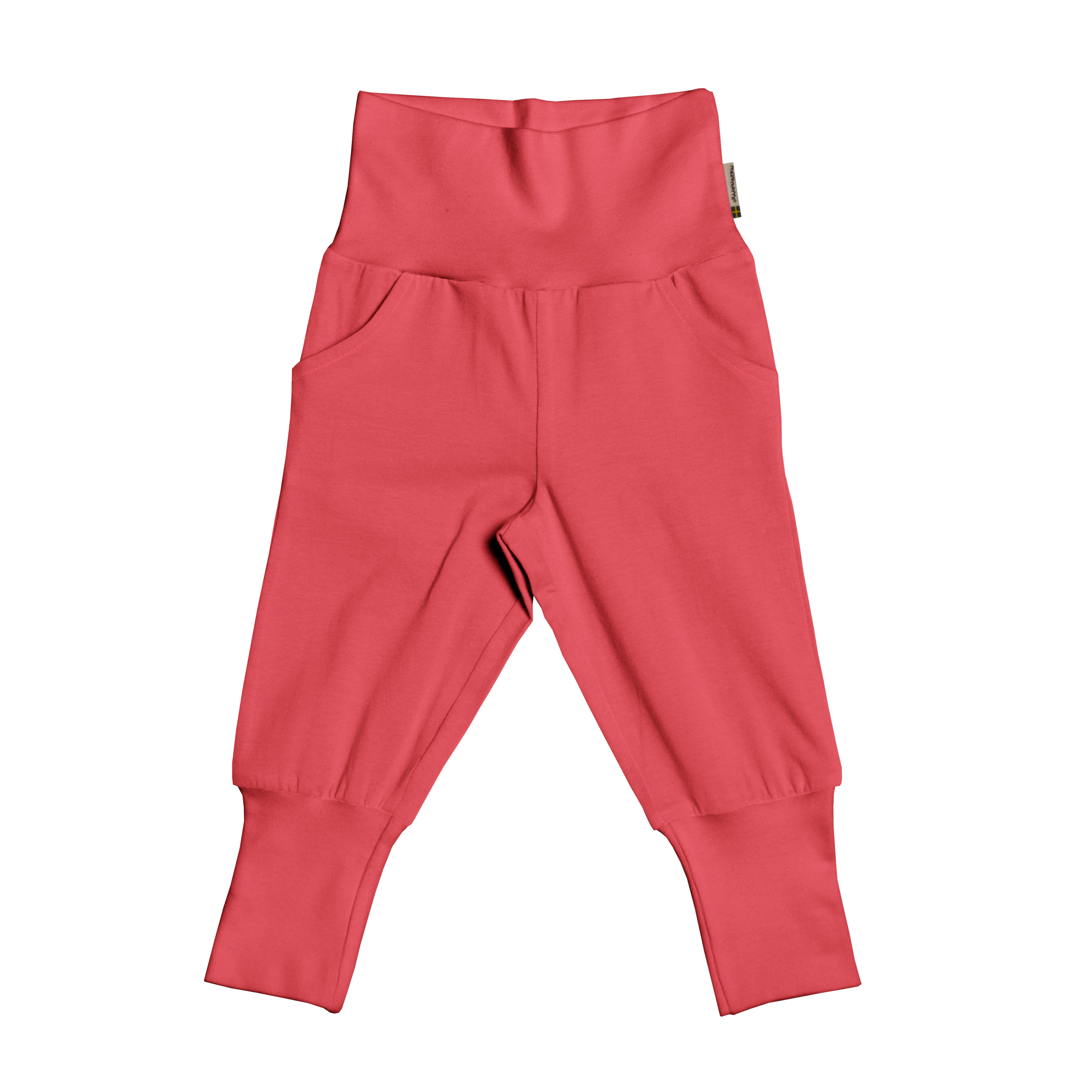 Pants Baby Rib Solid RED